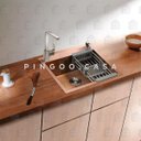 Ver imagem 2 de Cuba para cozinha gourmet pia aço inox com acessórios Corubos Pingoo.casa - Dourado Rose
