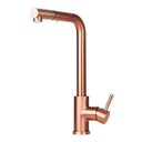 Ver imagem 1 de Torneira para cozinha Gourmet Misturador Monocomando Extensível em Aço inox Escovado Gurupi