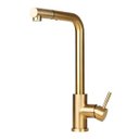 Ver imagem 1 de Torneira para cozinha Gourmet Misturador Monocomando Extensível em Aço inox Escovado Gurupi