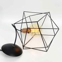 Ver imagem 6 de Pendente Aramado Cubo Wireframe - Preto