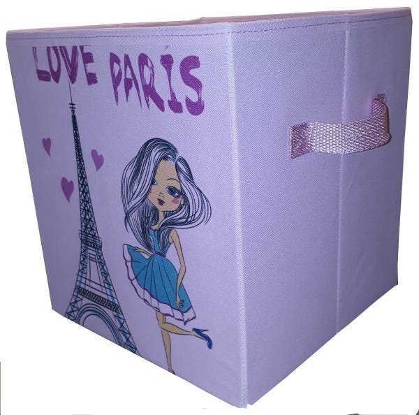 Caixa Feminina | Decoração E Organização - Love Paris