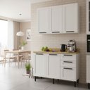 Ver imagem 1 de Armário de Cozinha Modulada Completa 3 Peças 100% Mdf Phoenix Móvel na Caixa