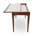 Ver imagem 2 de Mesa Aparador Extensível Scarlet 0,53/1,06m com Vidro Mmj-nc Nc-pinhão/vidro Fendi 1,20m