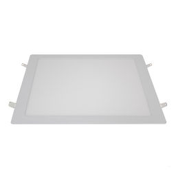 05 Painel Led Embutir Quadrado Aluminio 24w 4100k – Branco - 1