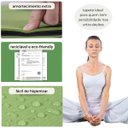 Ver imagem 7 de Tapete de Yoga Grande Pilates Fisioterapia Funcional Cardio Esteira Treino Corpo Exercicio Fit Fisic