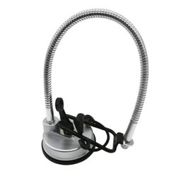 Suporte Secador Parede Azulejo Vidro Flexivel Cabelo Penteado Articulavel Oganizador Cabeleireiro - 6
