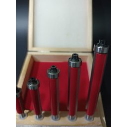 Jogo de Fresa Reta Longa para Tupia com Rolamento Haste 6mm - 5