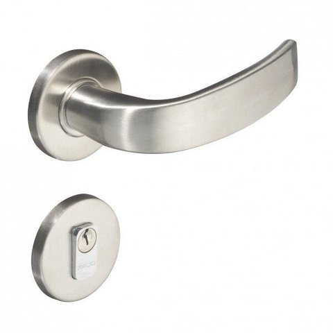 Fechadura Victoria Cromo Acetinado Externa