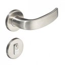 Ver imagem 1 de Fechadura Victoria Cromo Acetinado Externa