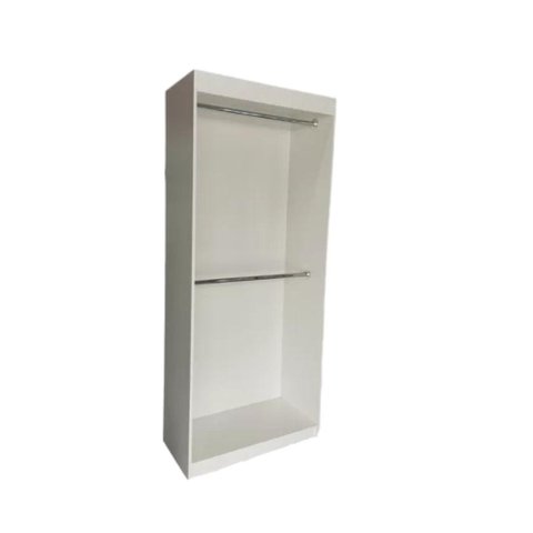 Armário Duas Araras 2,08a X 0,89l X 0,41p Branco