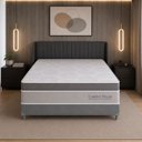 Ver imagem 4 de Colchão Queen Sr Life Confort Dream Espuma D28 158x198x28cm Cinza