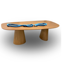 Ver imagem 3 de Mesa Organica Flower 2.35x1.22cm em Freijo Modelar Moveis Mesa de Jantar Orgânica