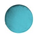 Ver imagem 3 de Puff Banqueta Catar Luxo Decorativo - Suede Azul Turquesa