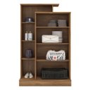 Ver imagem 3 de Armário Multiuso Londres 2 Portas com Chaves Prateleiras e Nichos-amendola-off White-edecasamoveis