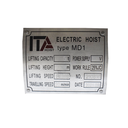 Ver imagem 2 de Talha Elétrica 5.000kg com Troller - Cabo Aço 9m - 220/380v