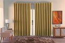 Ver imagem 1 de Cortina para Sala Quarto Blackout Tecido 2,70x1,80 Ellegance:caramelo