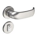 Ver imagem 1 de Fechadura Contemporânea Cromo Acetinado Externa