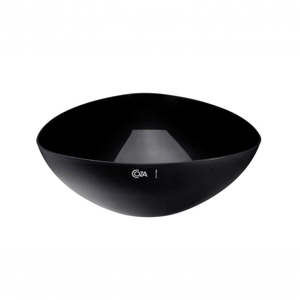 Saladeira Triangular Essential 31,2 X 31,2 X 11,5 Cm 5 L Preto Coza