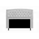 Ver imagem 2 de Kit Cabeceira Geovana com Baú Veneza Solteiro 90 Cm Suede Branco - Incasa Decor