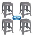 Ver imagem 2 de Banqueta Plástica Bela Vista Suporta até 120 Kg Mor 04 Und
