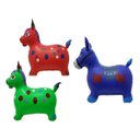 Ver imagem 2 de KIT 2 Cavalinho Musical Infantil com Led Rosa e Verde