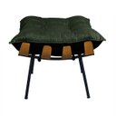 Ver imagem 7 de Poltrona Costela com Puff em Linho ou Veludo - Élpis Móveis - Veludo Verde