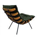 Ver imagem 4 de Poltrona Costela com Puff em Linho ou Veludo - Élpis Móveis - Veludo Verde