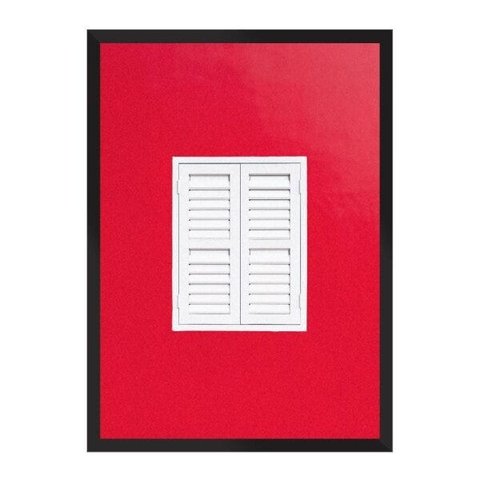 Existe um pássaro vermelho em mim:Preta/42 x 29.7 cm