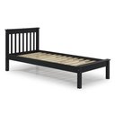 Ver imagem 2 de Cama Solteiro Inglesa em Madeira Maciça Mv Outlet Preto