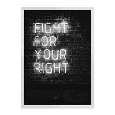 Fight For Your Right:Branca/59.4 x 42 cm