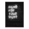 Fight For Your Right:Preta/42 x 29.7 cm - 1