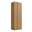 Ver imagem 1 de Módulo Guarda-Roupa Canto Reto 80cm com 1 Porta Integrato