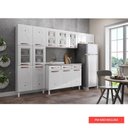 Ver mais imagens de Cozinha Aço Completa Telasul Mirage New Bco C/ Balcão P/ Pia