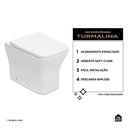 Ver imagem 2 de Vaso Sanitário Convencional Turmalina Pingoo.casa - Branco