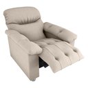 Ver imagem 6 de Poltrona Retrátil e Reclinável 83cm Tecido Suede Multimóveis Cr45262