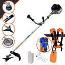 Ver imagem 1 de Roçadeira Multifuncional Anmax Cg430b À Gasolina 43cc 1,7hp 12.000rpm C/ 4 Opções de Corte