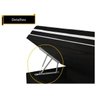 Cama Box Baú Solteiro Premium 078x188 + Colchão de Molas Black 22cm - Sued Preto - 3