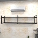 Ver imagem 1 de Estante industrial escritório aço cor preto 180x30x40cm (C)x(L)x(A) modelo ind40