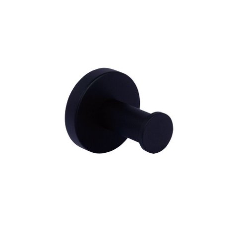 Cabide para Banheiro Fonte Preto Addra