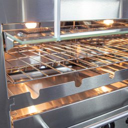 Churrasqueira Pequena de Embutir Rotativa a Gás Aço Inox Bivolt - 3