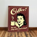 Ver imagem 6 de Kit 3 Quadro Decorativo Café Cafeteria Cozinha Vintage Retro 28x20cm