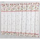 Ver imagem 1 de Cortina Fiorella para Quarto Branco Varão Simples 2 Metros - Bordados Ricardo 1823