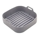 Ver imagem 5 de Kit 3 Formas Cesto Quadrado de Silicone P Air Fryer 16,5x6cm