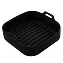 Ver imagem 4 de Kit 3 Formas Cesto Quadrado de Silicone P Air Fryer 16,5x6cm