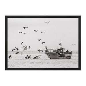 Fisherman Ericeira Portugal Um:Preta/42 x 29.7 cm