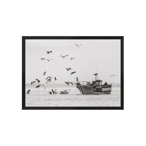 Fisherman Ericeira Portugal Um:Preta/42 x 29.7 cm