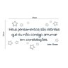 Adesivo de Parede A Culpa é das Estrelas - Rosa - 2