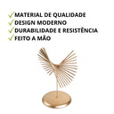 Ver imagem 3 de Enfeite de Ferro Decorativo para Mesa Dourado