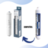 Filtro Água Externo Compatível Refrig Electrolux A07672301 - 2