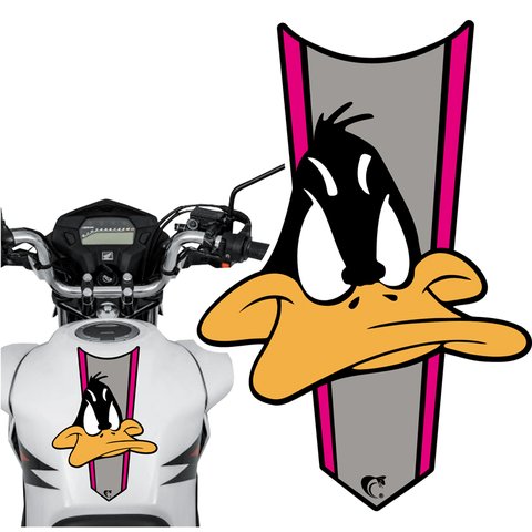 Adesivo Faixa Gravata sem Resina Moto Patolino Rosa Teu Adesivo Adesivo Faixa Gravata sem Resina Mot